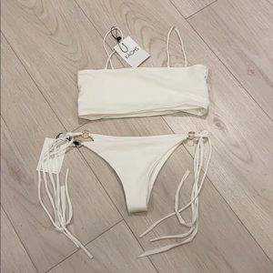 Kaohs white swimsuit